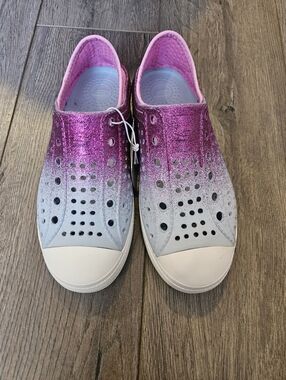 NWT Skechers Youth Girls Foamies Guzman Steps Slip On - Size 3Y